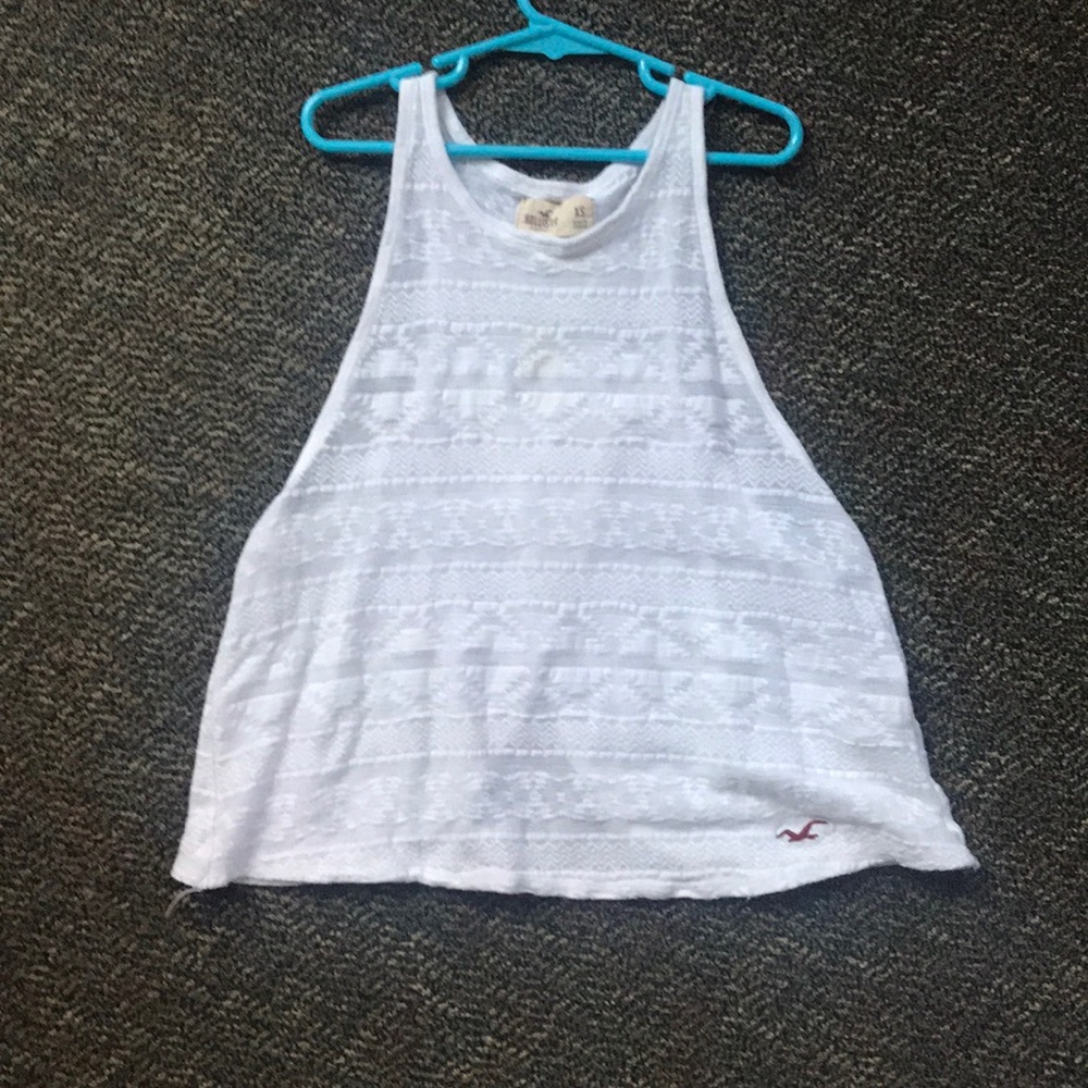 White tank top